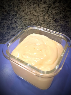 Una foto de Bechamel de Turrón