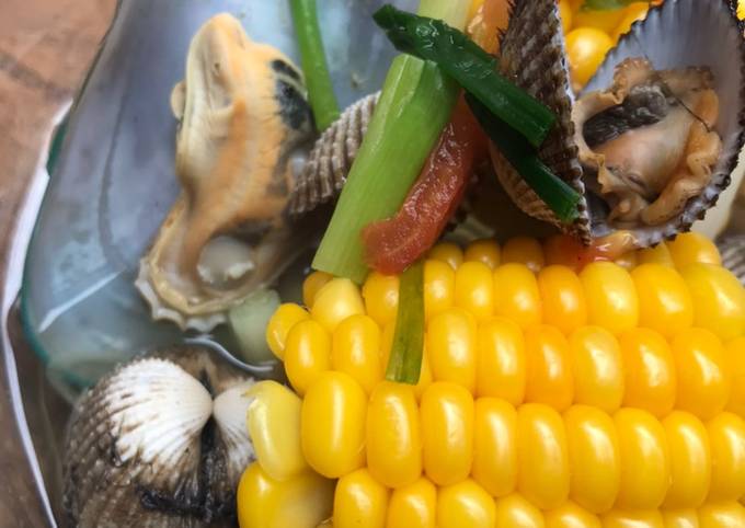 Resep buat Kerang jagung masak bening dijamin menggugah selera