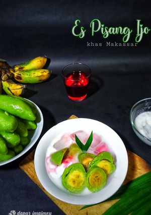 Foto resep Es Pisang Ijo (khas Makassar)