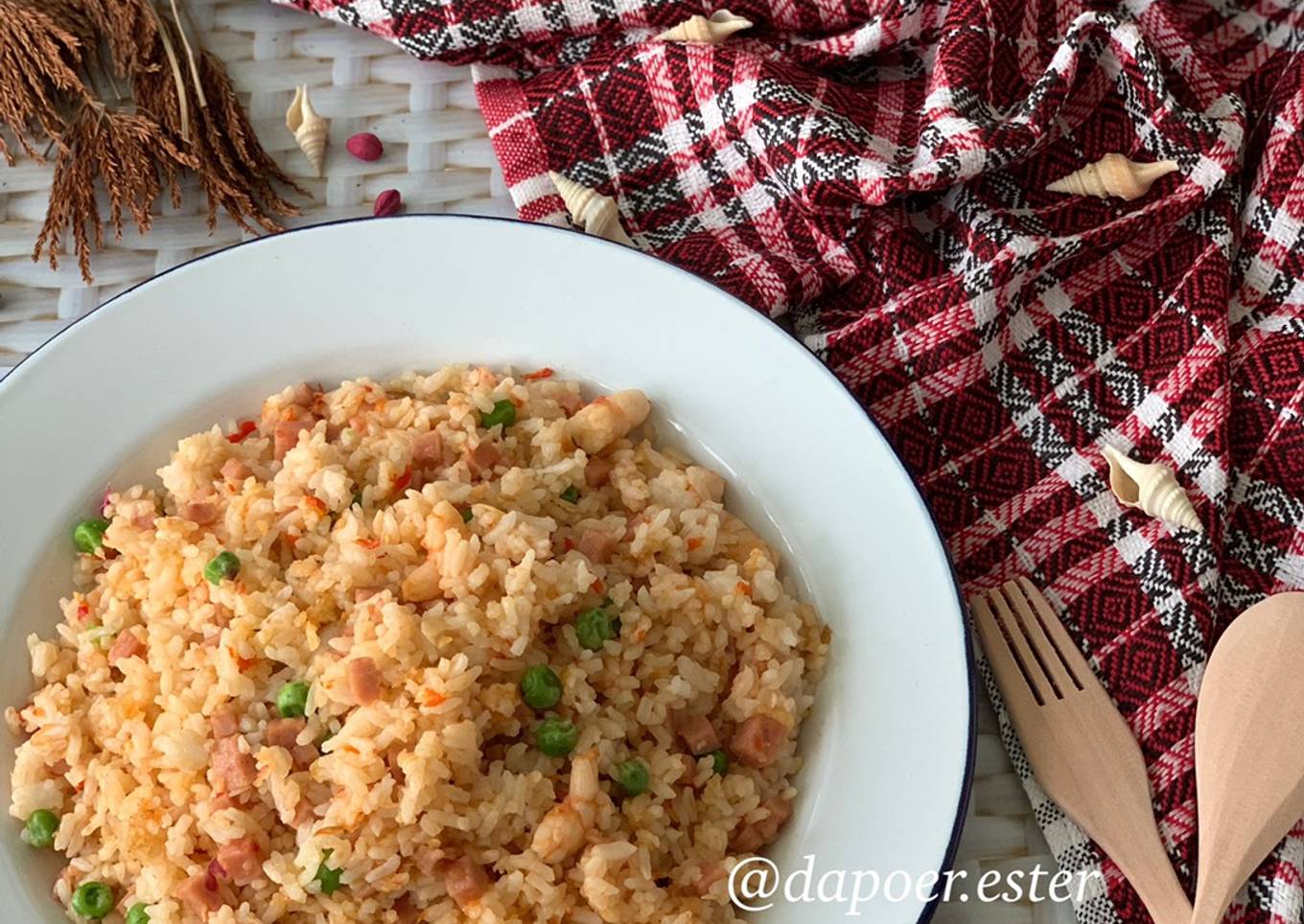 Bagaimana Menyiapkan Nasi goreng, Lezat Sekali