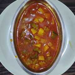 Raw Papaya & Potato Sabzi-レシピのメイン写真