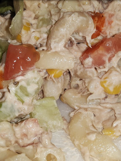 A picture of Macaroni & Tuna Salad.