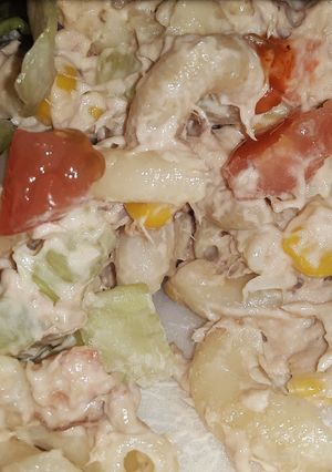 A picture of Macaroni & Tuna Salad.