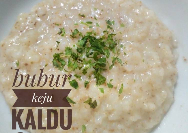 Mpasi 9 bulan+ BUBUR KEJU KALDU SAPI