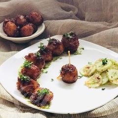 A picture of Nan Thod Potatoes (Thai).