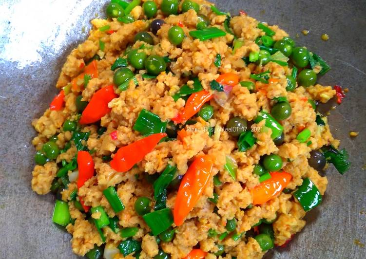 Langkah Mudah untuk Menyiapkan #Ulukutek Oncom Leunca👌, Enak