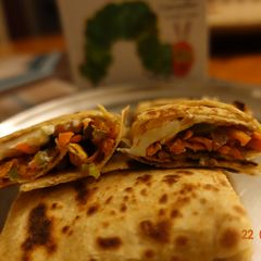 A picture of Stuffed fusion parathas.