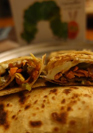 A picture of Stuffed fusion parathas.