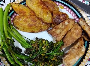 Foto de Filé de frango assado no shoyu