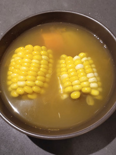 A picture of Corn Soup.