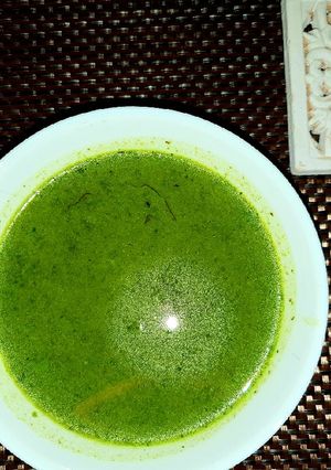 Vegán medvehagyma krémleves recept fotója