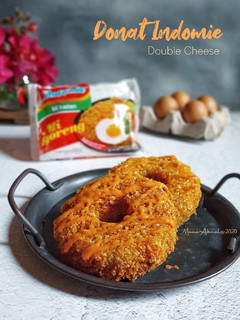 Foto resep Donat (Indo)mie Double Cheese