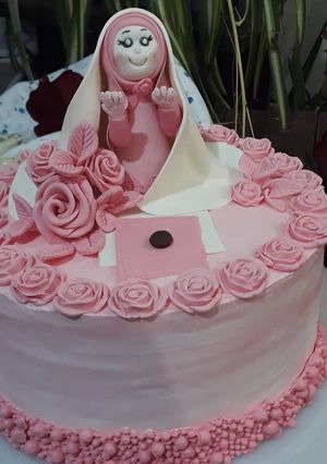عکسی از دستور ایده کیک به مناسبت جشن تکلیف