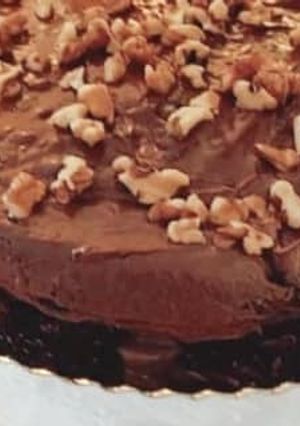 Foto de Bolo de Noz e Chocolate