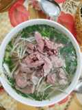 Phở bò tái