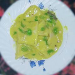 A picture of Dal Dhokli.