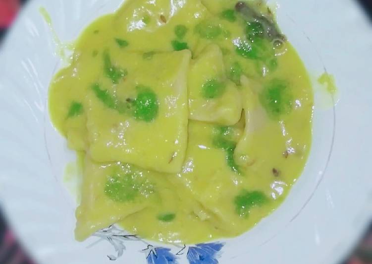 Easiest Way to Prepare Quick Dal Dhokli