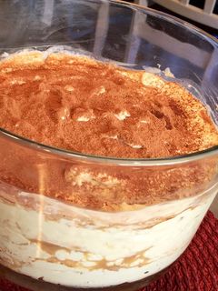 A picture of Tiramisu Trifle.