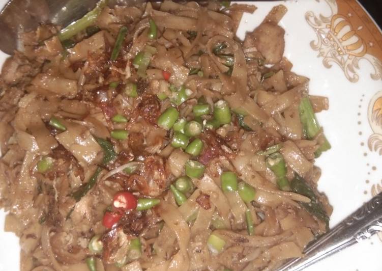 Kwetiaw goreng rumahan