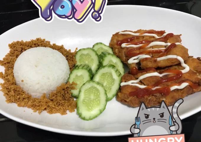 Ayam filet tepung krispy