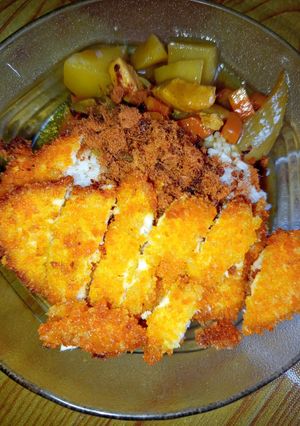 Foto resep Chicken katsu kari jepang