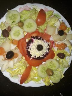 صورة لوصفة سلاطه الخضر