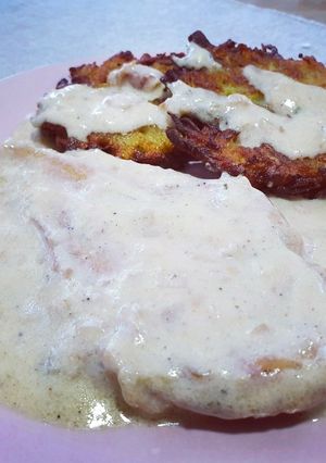 Kolozsvári csirkemell Tócsnival recept fotója