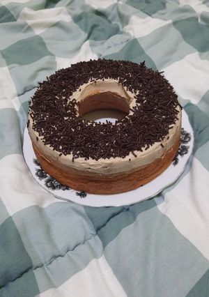 Foto resep Mocca cake (sponge cake moka)