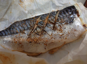 小烤箱之烤鯖魚 的食譜成品照片