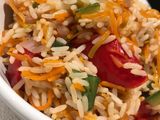 Arroz con vegetales