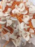 Ensalada fresca de 🥕 y 🍄