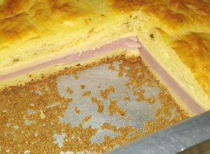 Una foto de Torta de fiambre batida
