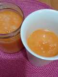 Jugo de papaya y sandía