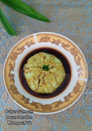 Foto resep Bubur Sumsum Daun Pandan