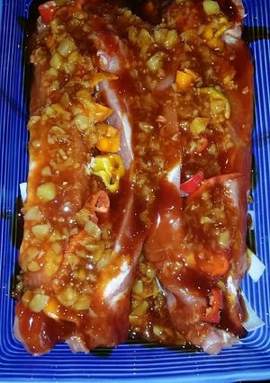 A picture of Hawaiian Pork Tenderloin.