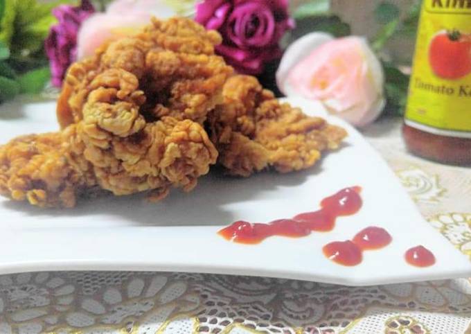 Recipe of Delicious Home mada KFC Style Chicken Brost 😋