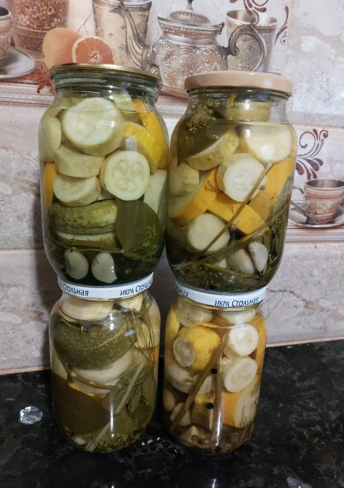 Мариновані кабачки