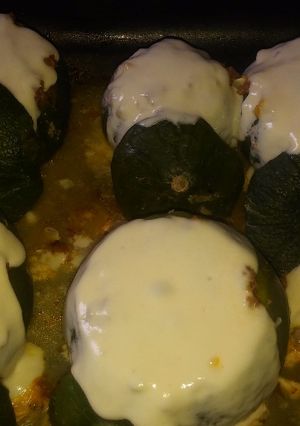 Una foto de Zapallitos rellenos