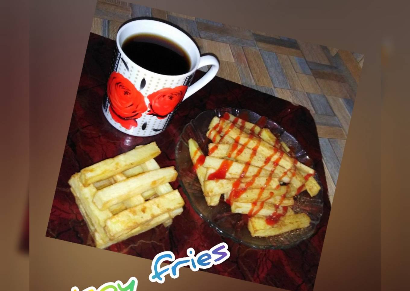 Crispy fries