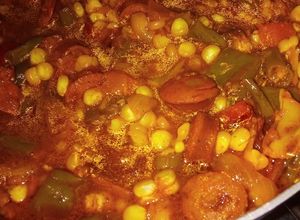 Una foto de Chorizo guisado