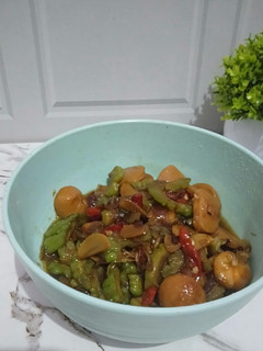 Foto resep Tumis Pare Udang🦐 Sosis🌭