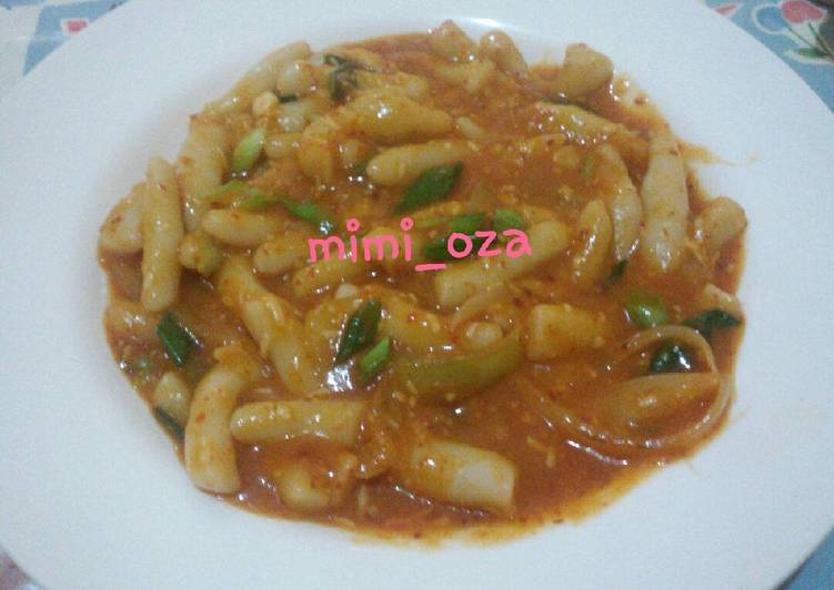 Tteokbokki a.k.a kue beras korea