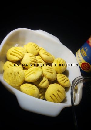 Custard cookies ainihin hoton girkin
