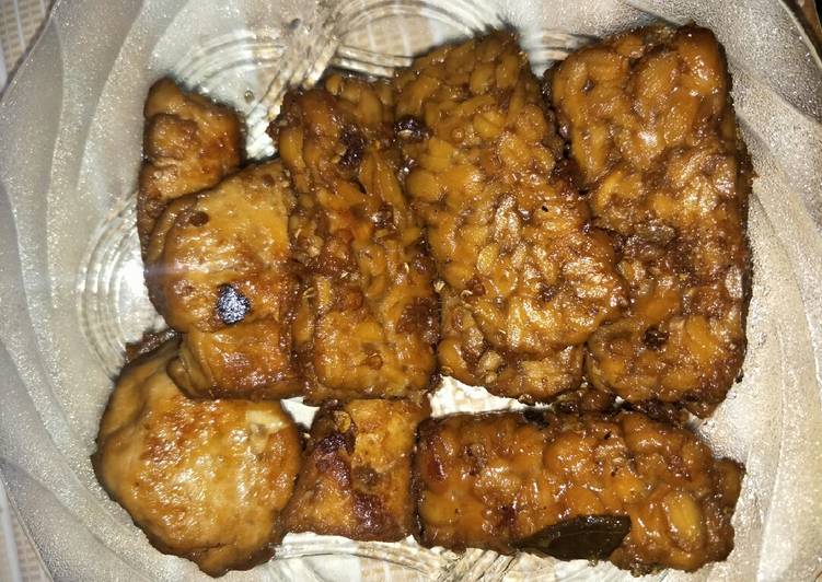 Tempe dan Tahu Bacem