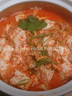 Foto resep Sundubu Jjigae (Sup Tahu Pedas Korea) ala bunda ELKa