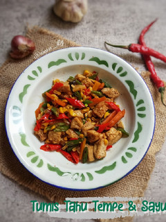 Foto resep Tumis Tahu Tempe & Sayuran