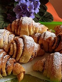 Kakaós kifli recept fotója