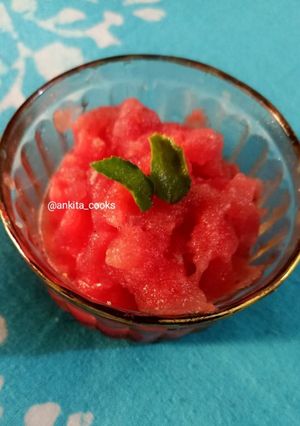 A picture of Watermelon Sorbet.