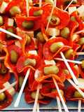 Canapés de peperoni