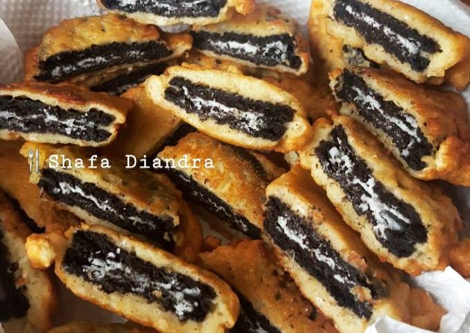 #Snack Deep Fried Oreo (sederhana) 🇮🇩